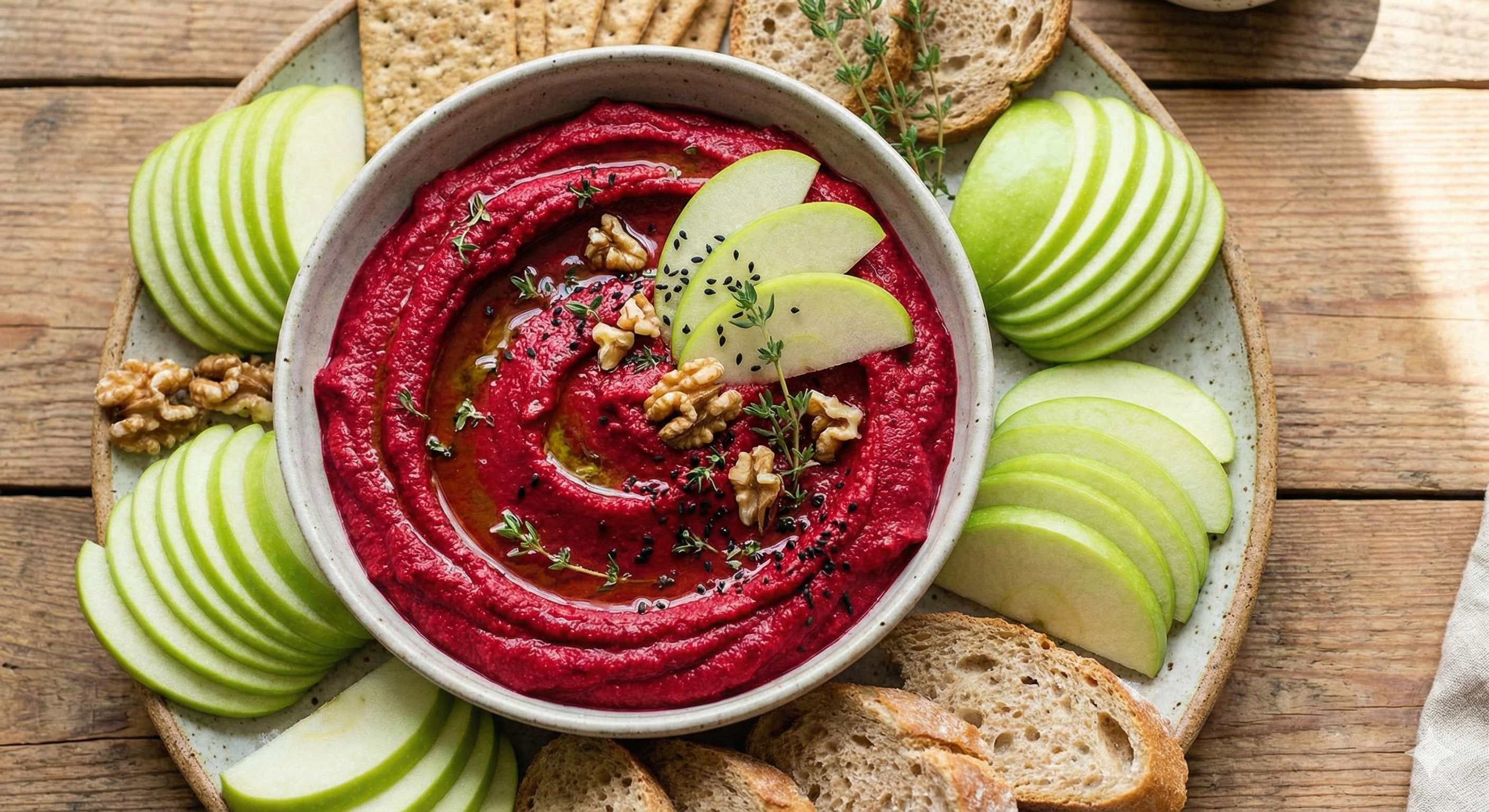 Green apple & Beetroot Meze